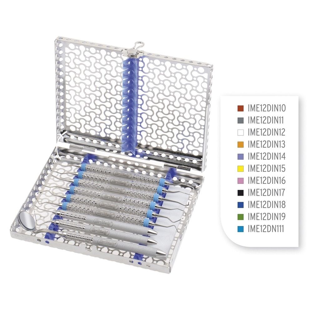 Cassette IMS 1/2 Din 10 Instru Blanc HU-FRIEDY Cassette IMS 1/2 Din 10 Instru Blanc HU-FRIEDY