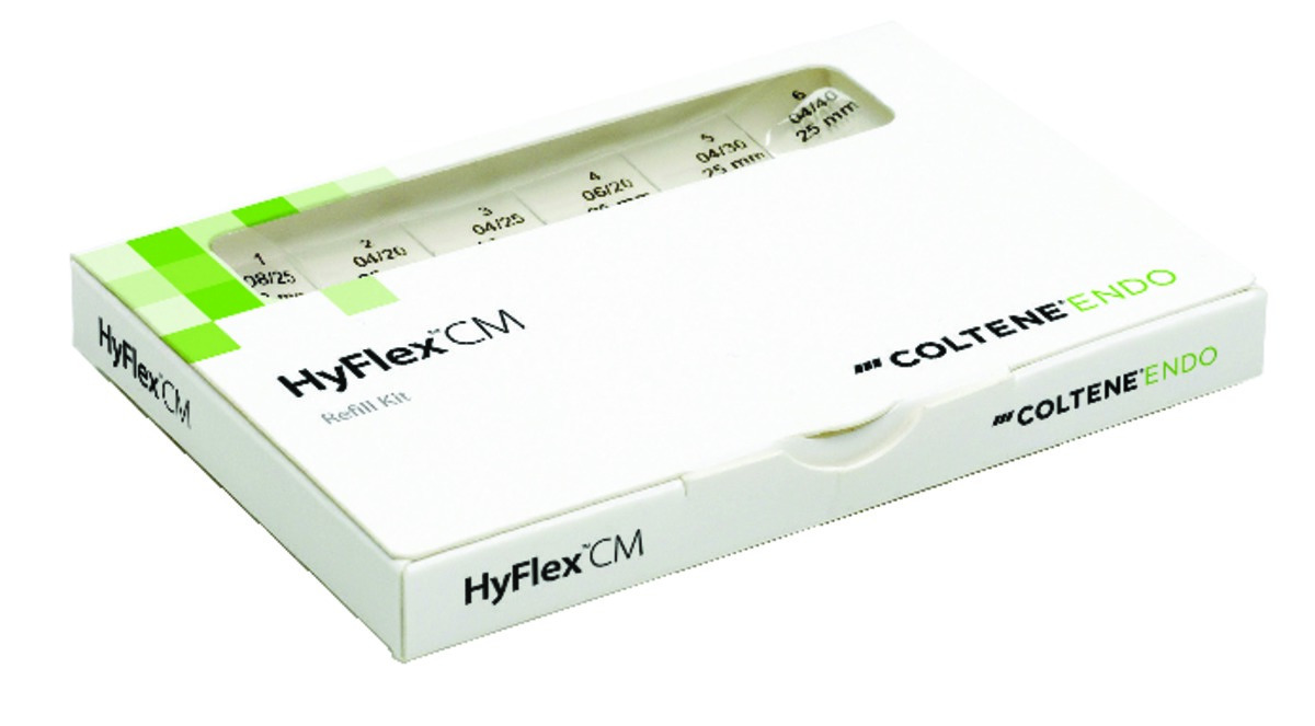 Limes Hyflex CM COLTENE - 21mm - Assortiment - Blister de 6 Limes Hyflex CM COLTENE - 21mm - Assortiment - Blister de 6