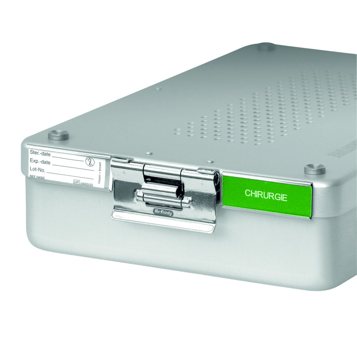 Etiquettes pour container vertes - lot de 2 -  Hu Friedy 