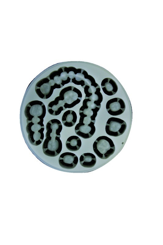 Disques de cire Yeti Dental Gris - normal - 20 mm