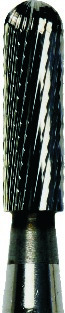 Fraise tungstène carbide noire HORICO - S141 NE - 023 mm - L'unité