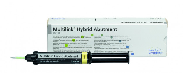 Multilink Hybrid Abutment IVOCLAR VIVADENT - HO 0 - Seringue de 9g Multilink Hybrid Abutment IVOCLAR VIVADENT - HO 0 - Seringue de 9g