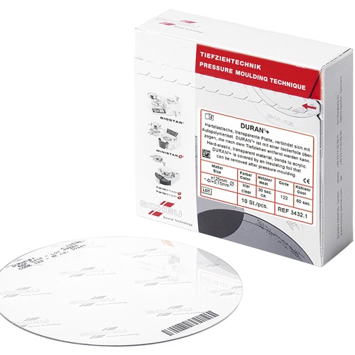 Duran Plus rondes 125mm (x10) SCHEU-DENTAL