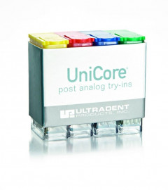 Tenons Unicore ULTRADENT - Taille 0 - Blanc - Boîte de 5