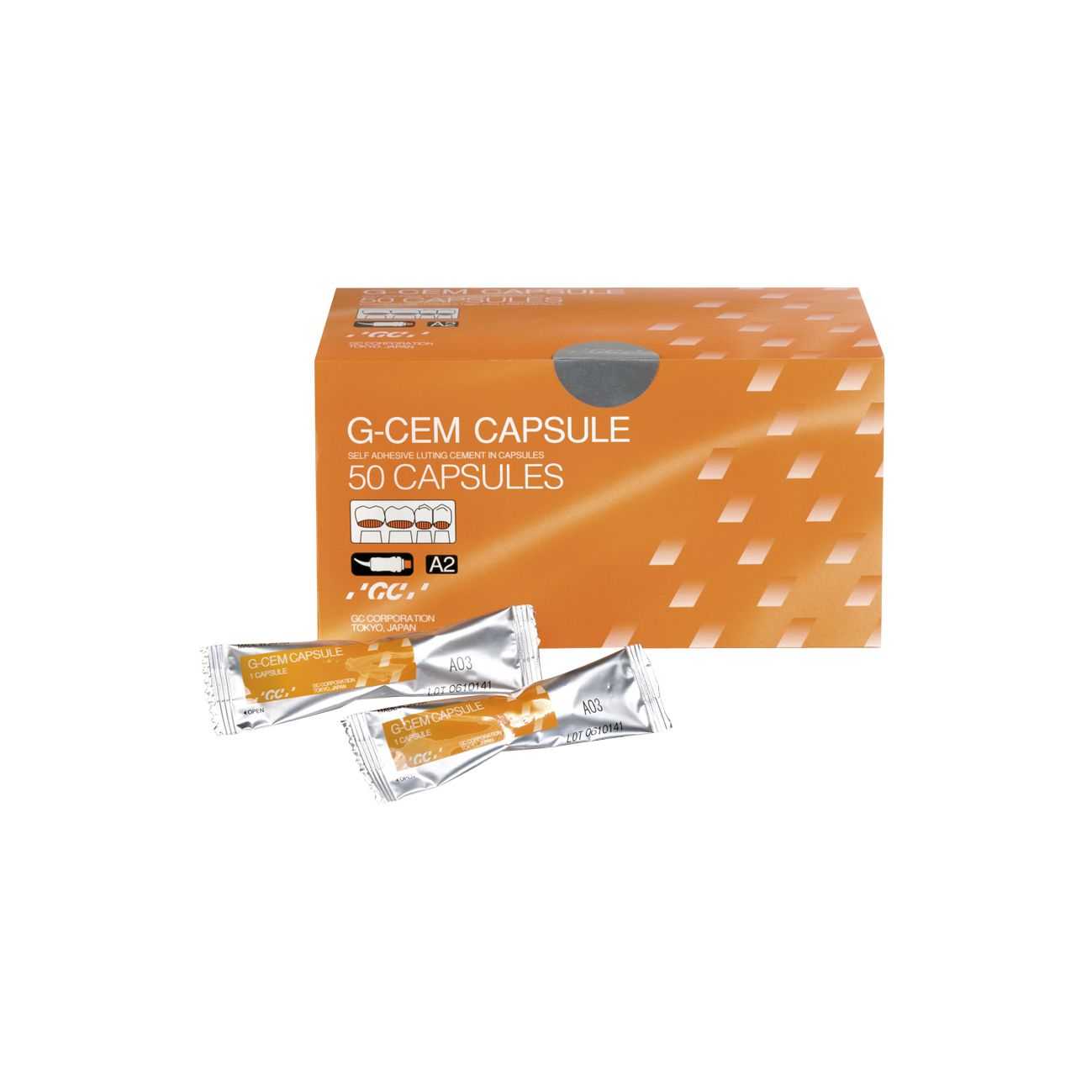 G-Cem GC - Capsules Elongation - Boîte de 50 G-Cem GC - Capsules Elongation - Boîte de 50