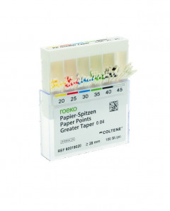 Boîte distributrice pointes papier Greater Taper ROEKO - 0.04 n15 - lot de 100