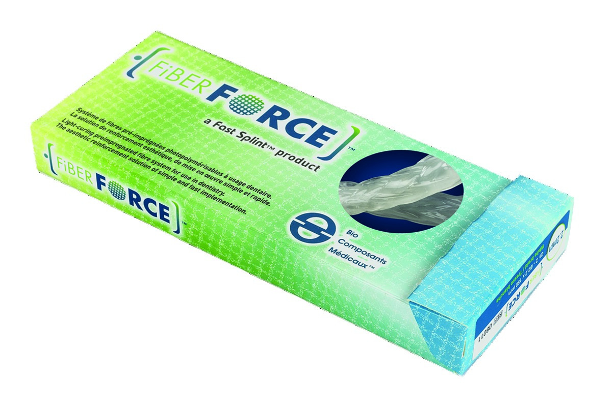 Fiber Force BCM - Les 2 tresses - 2,2 x 150 mm - Blanches 