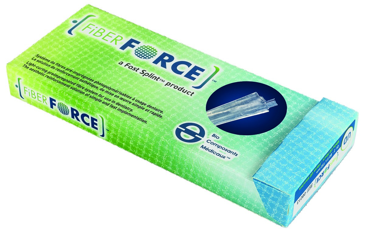 Fiber Force BCM - Les 2 fibres UD - 2 x 150 mm -  Blanches