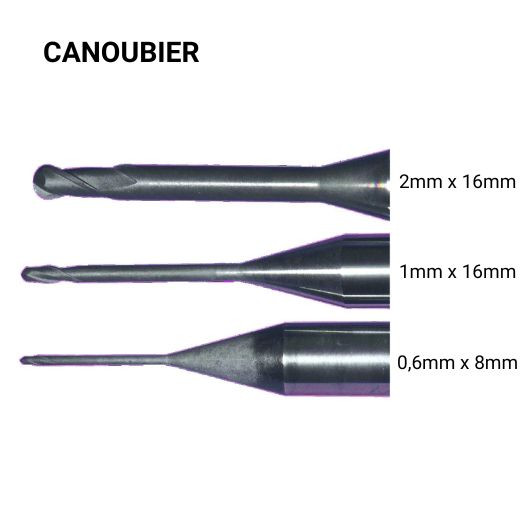 Fraise revêtue de diamant CANOUBIER