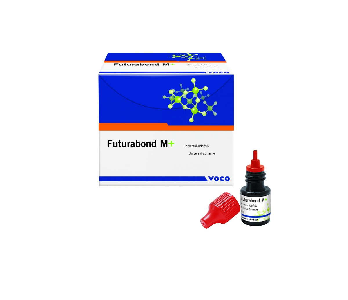 Futurabond M+ VOCO - Adhésif universel - Lot de 3 flacons de 5ml Futurabond M+ VOCO - Adhésif universel - Lot de 3 flacons de 5ml