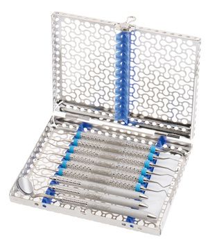 Cassette IMS HU FRIEDY - 1/2 DIN - 8 instruments - Orange Cassette IMS HU FRIEDY - 1/2 DIN - 8 instruments - Orange