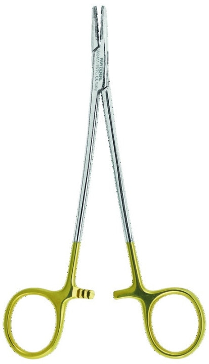 Porte-aiguilles avec mors TC ASA LADY - 15cm Porte-aiguilles avec mors TC ASA LADY - 15cm