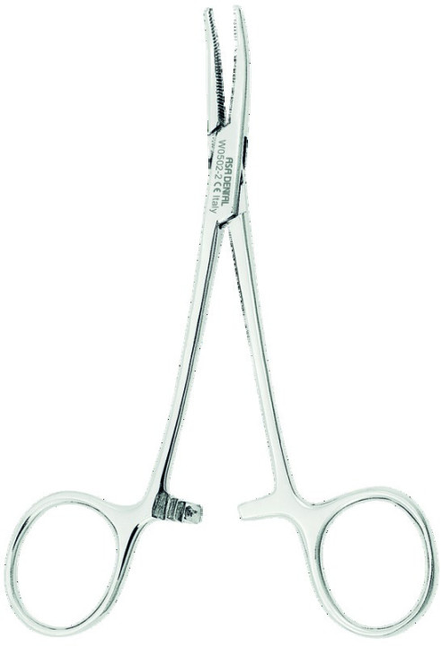 Pince hémostatique ASA LADY - Courbé Pince hémostatique ASA LADY - Courbé
