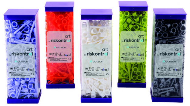 Embouts Riskontrol Art ACTEON - Menthe - Boîte de 250 Embouts Riskontrol Art ACTEON - Menthe - Boîte de 250