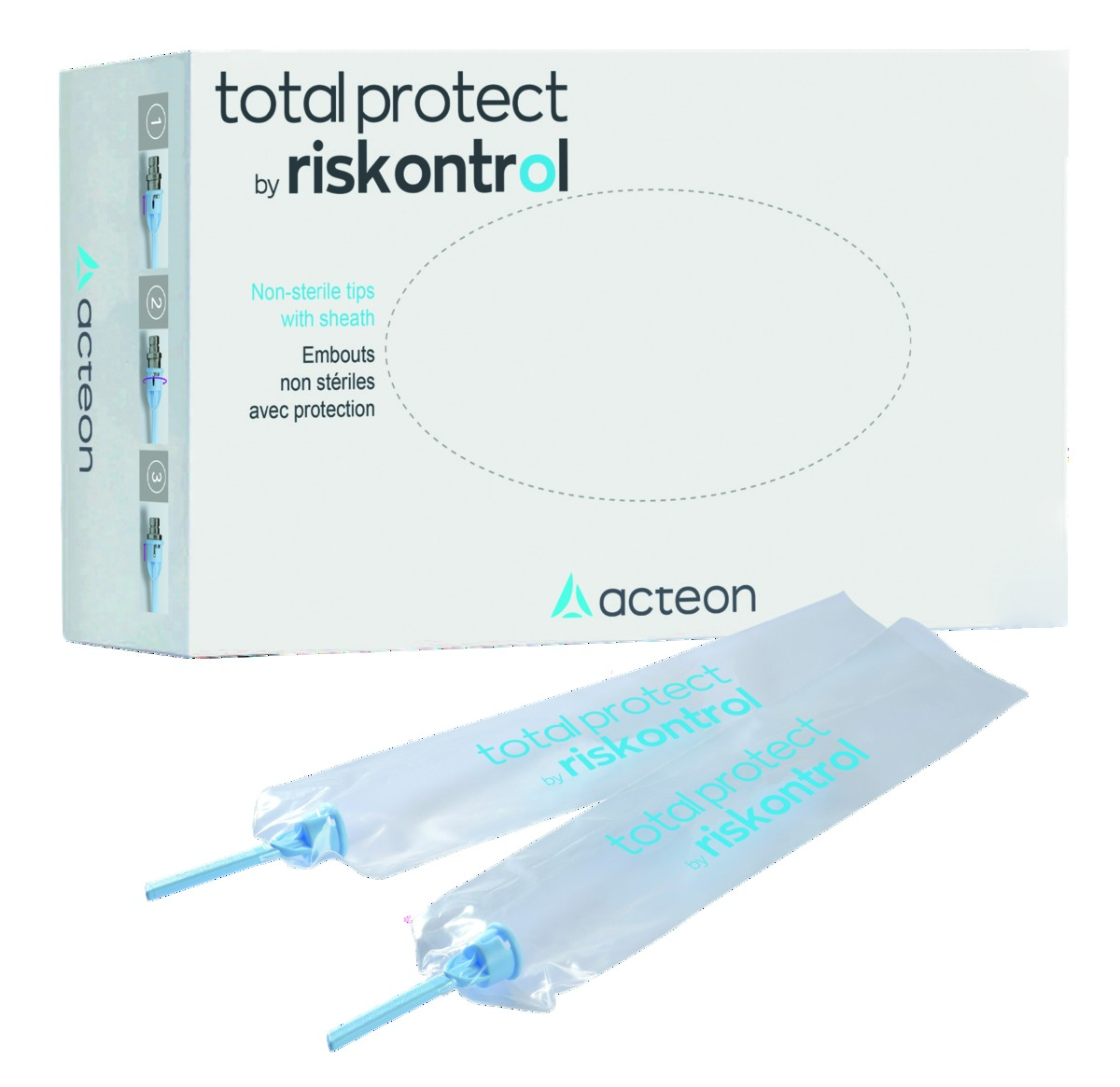 Embouts Riskontrol Total Protec PIERRE ROLLAND -Blanc - Boîte de 100 Embouts Riskontrol Total Protec PIERRE ROLLAND -Blanc - Boîte de 100