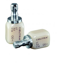 CELTRA Duo DENTSPLY SIRONA - Blocs LT - Teinte B2 - Taille C14 - Boîte de 4