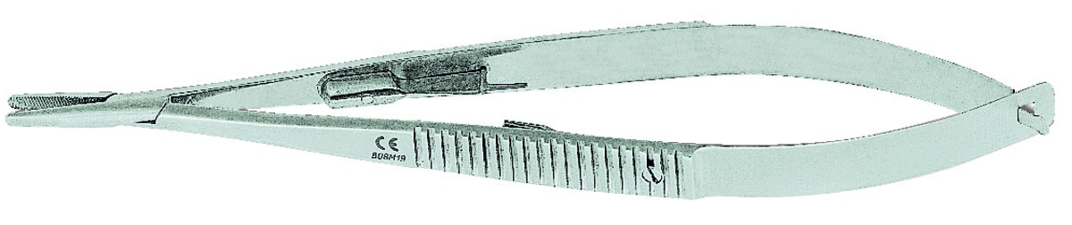 Porte-aiguilles DERBY - Castroviejo - mors droit - 14cm Porte-aiguilles DERBY - Castroviejo - mors droit - 14cm
