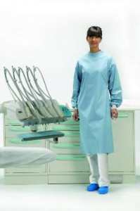 Blouse de chirurgie stérile OMNIA - Microfibre SMS - 115 cm - Lot de 12