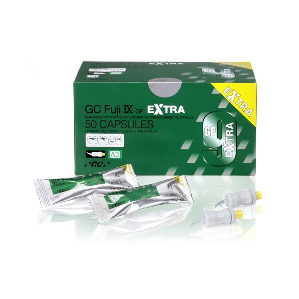 FUJI IX GP EXTRA CAPSULES GC -  A3,5  - Lot de 50 FUJI IX GP EXTRA CAPSULES GC -  A3,5  - Lot de 50