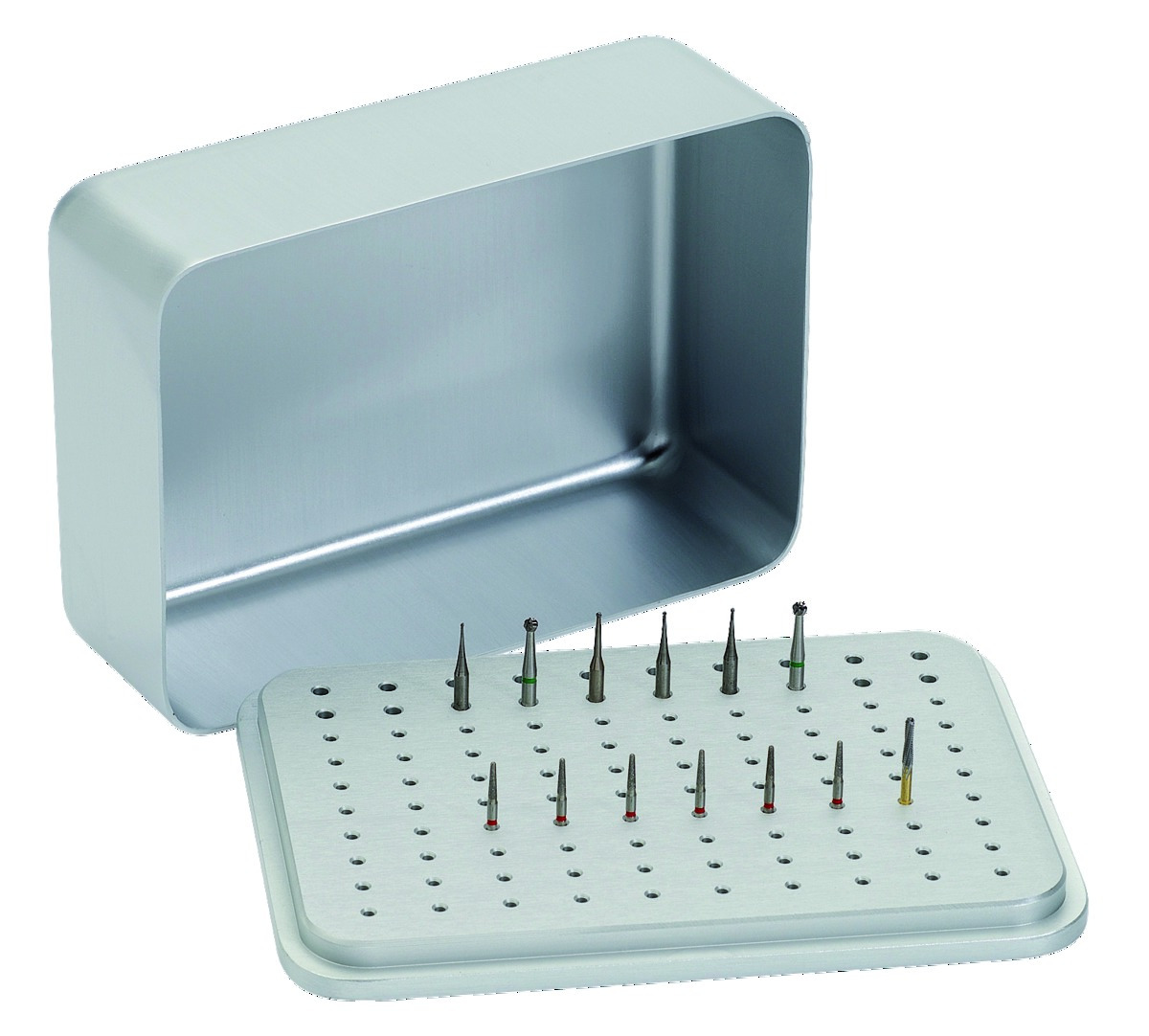 Maxi Bur Bloc NICHROMINOX - 100 perforations (80 FG et 20 CA) Maxi Bur Bloc NICHROMINOX - 100 perforations (80 FG et 20 CA)