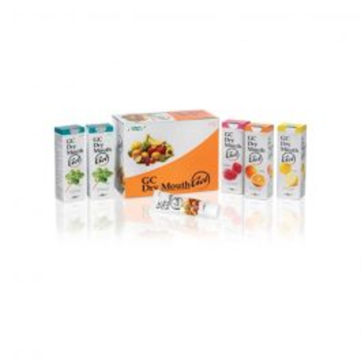 GEL DRY MOUTH GC - PACK 10 TUBES ASSORTIS GEL DRY MOUTH GC - PACK 10 TUBES ASSORTIS