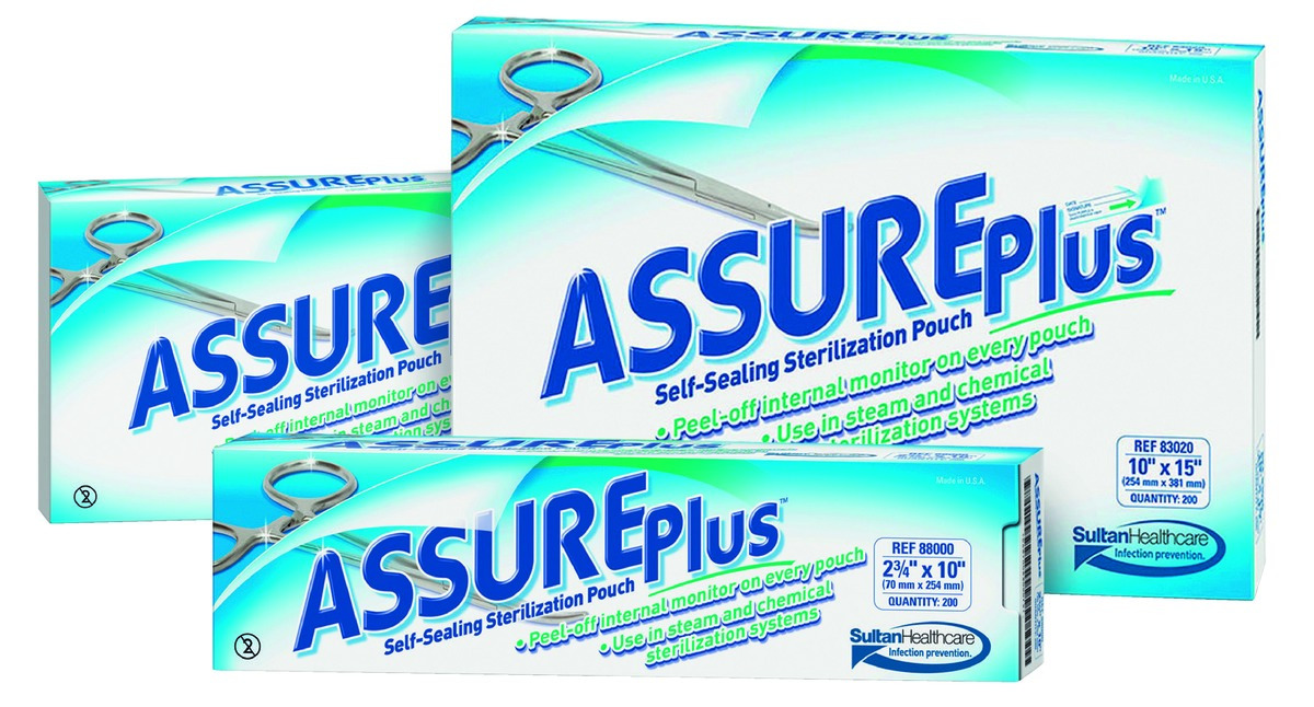 Sachets de stérilisation Assure Plus DENTPLY SIRONA - 180 x 330 mm - Boîte de 200 Sachets de stérilisation Assure Plus DENTPLY SIRONA - 180 x 330 mm - Boîte de 200