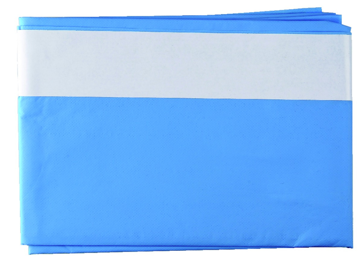Champ de chirurgie stérile MEDISTOCK - Troué avec adhésif - 75x90cm - Boîte de 50 Champ de chirurgie stérile MEDISTOCK - Troué avec adhésif - 75x90cm - Boîte de 50