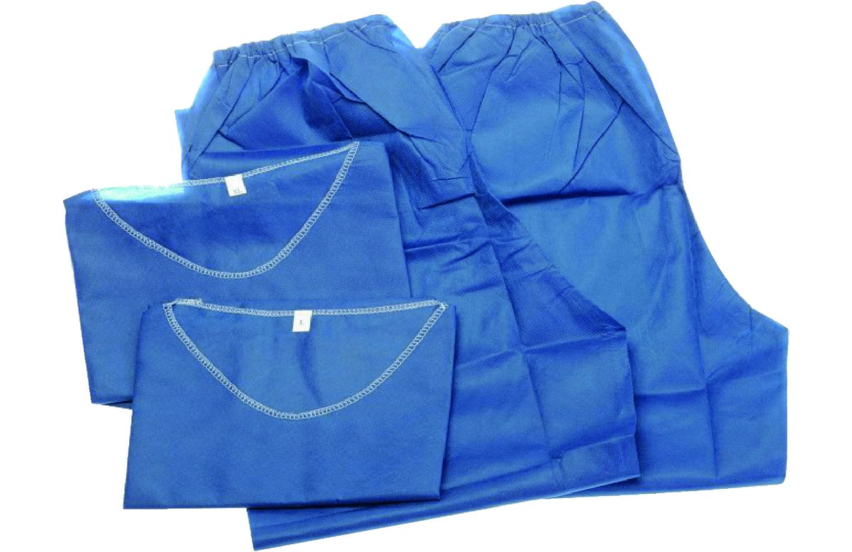 Pyjama de bloc MEDISTOCK - Bleu - Taille L - Lot de 50 Pyjama de bloc MEDISTOCK - Bleu - Taille L - Lot de 50