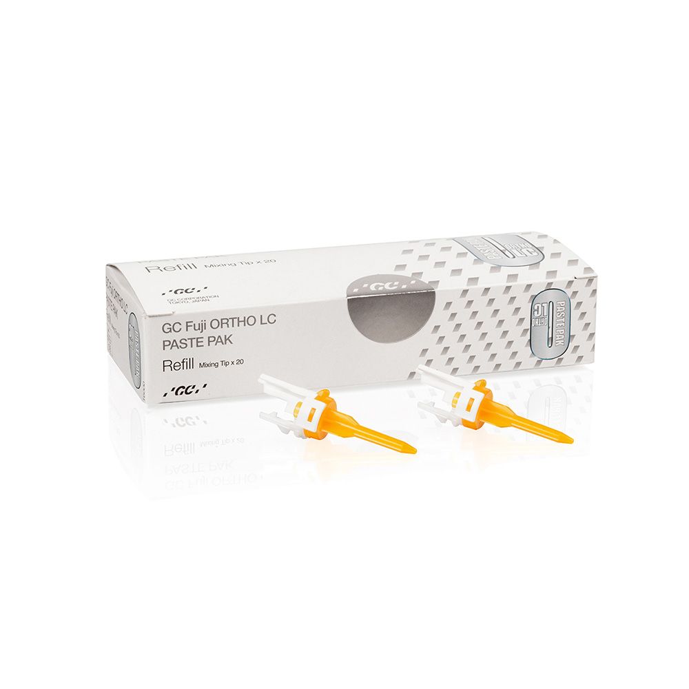 Fuji Ortho LC GC - Embouts mélangeurs - Boîte de 20 Fuji Ortho LC GC - Embouts mélangeurs - Boîte de 20