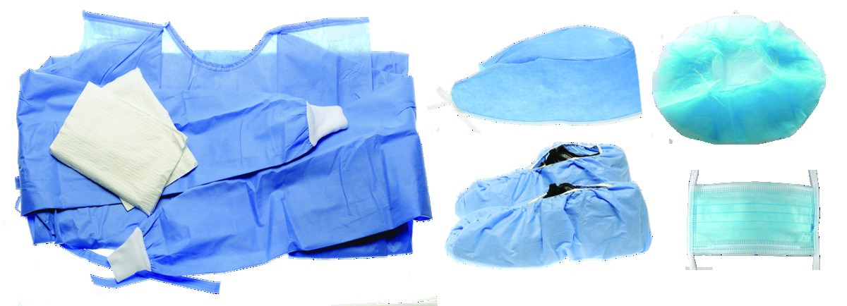 Mini-kit Praticien Surgeon STERIBLUE - Taille L - Lot de 10 kits Mini-kit Praticien Surgeon STERIBLUE - Taille L - Lot de 10 kits