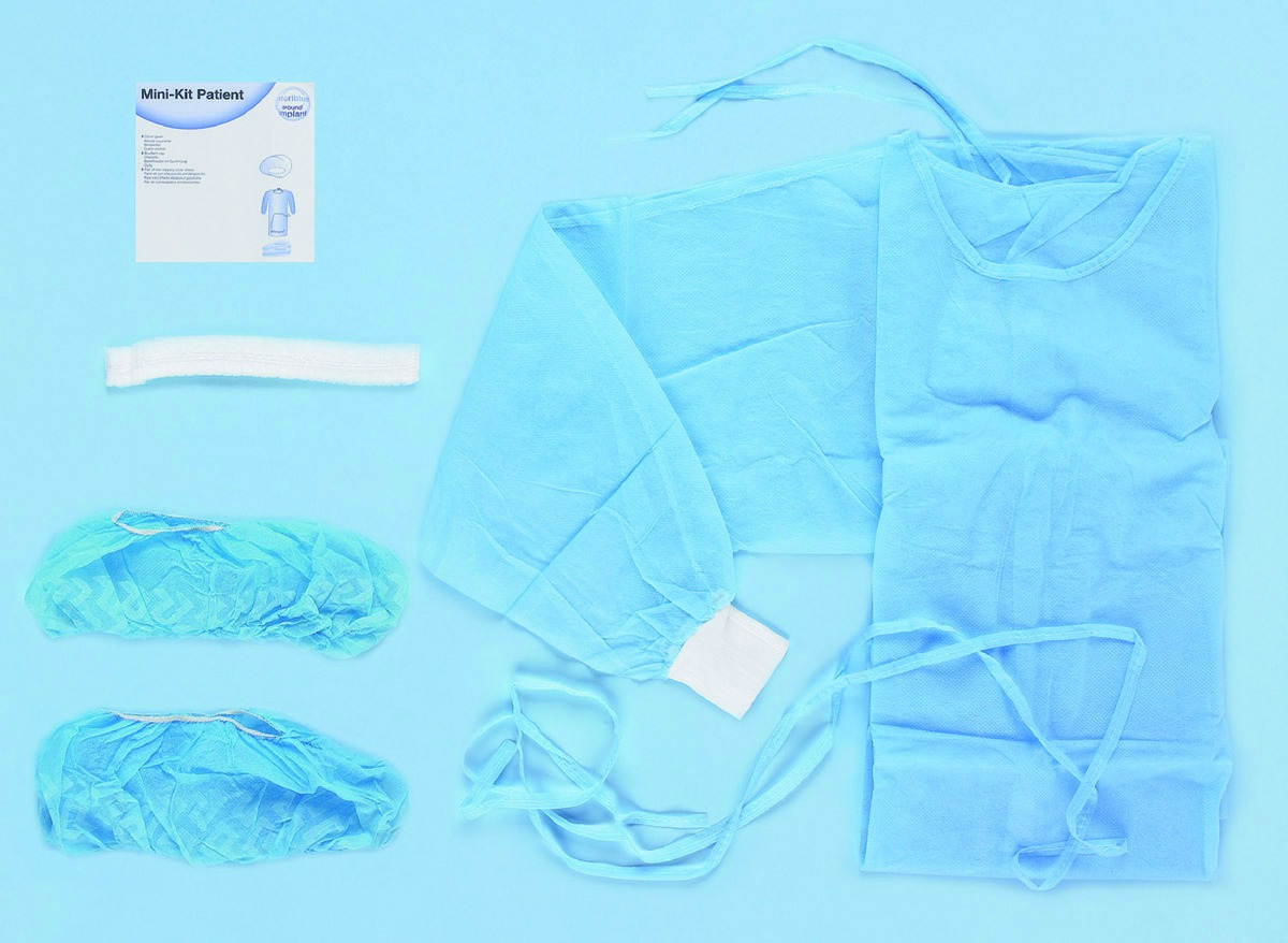 Mini-kit Patient STERIBLUE - Boîte de 10 kits Mini-kit Patient STERIBLUE - Boîte de 10 kits