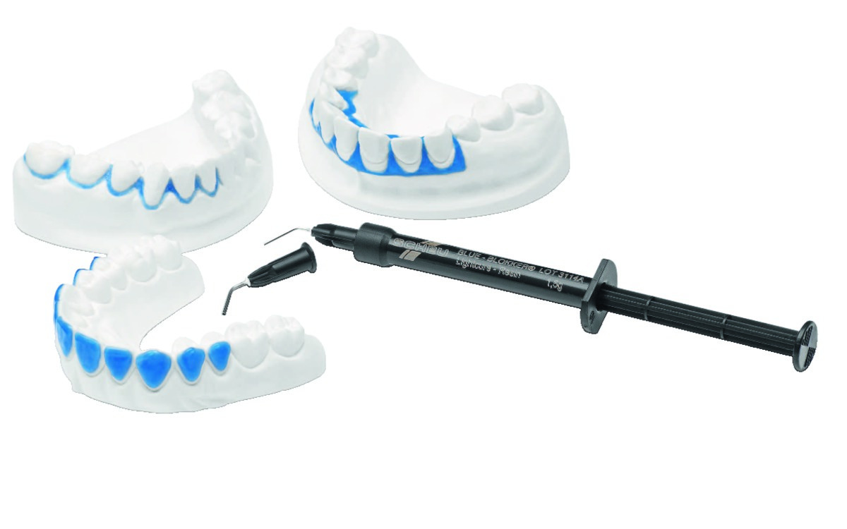 Blue Blokker SCHEU-DENTAL - Seringues de 4 x 1,5g + canules 