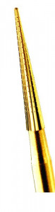 Fraise à finir Gold XC Finishing PRIMA DENTAL - FG 3,7mm 018 - Blister de 5