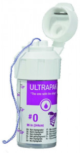 Ultrapak ULTRADENT - Fil de rétraction - Taille 0 - Bobine de 244cm
