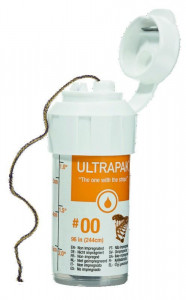 Ultrapak ULTRADENT - Fil de rétraction - Taille 00 - Bobine de 244cm