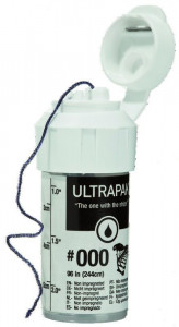 Ultrapak ULTRADENT - Fil de rétraction - Taille 000 - Bobine de 244cm