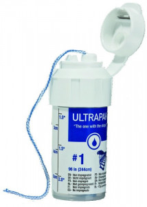 Ultrapak ULTRADENT - Fil de rétraction - Taille 1 - Bobine de 244cm
