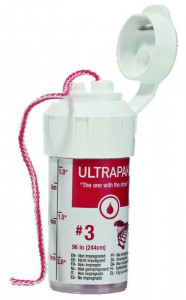 Ultrapak ULTRADENT - Fil de rétraction - Taille 3 - Bobine de 244cm