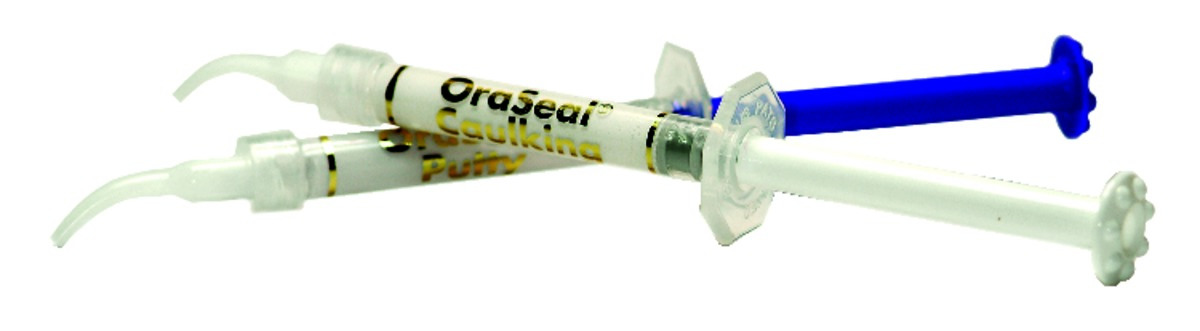 Oraseal ULTRADENT - putty - recharge 4x1,2ml Oraseal ULTRADENT - putty - recharge 4x1,2ml