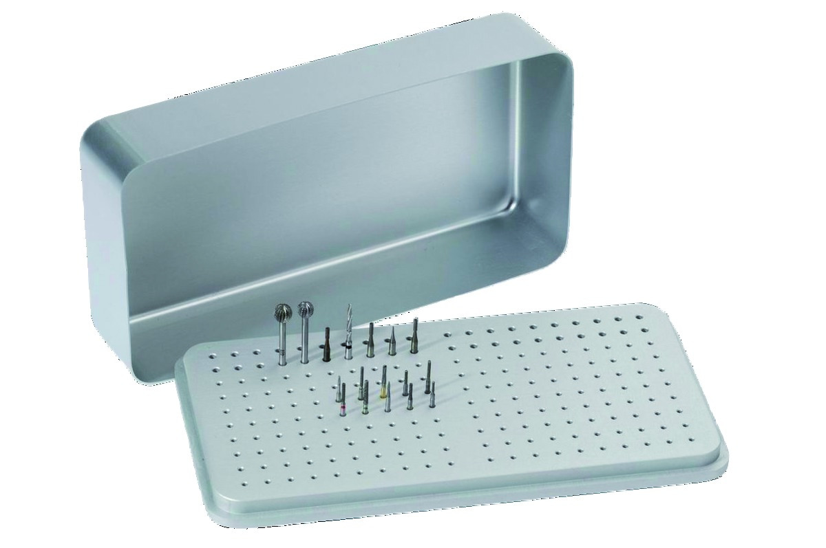 Maxi Bur Bloc NICHROMINOX - 200 perforations (160 FG et 40 CA) Maxi Bur Bloc NICHROMINOX - 200 perforations (160 FG et 40 CA)