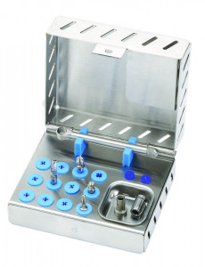 Kit implantologie NICHROMINOX - n°1 avec clé 