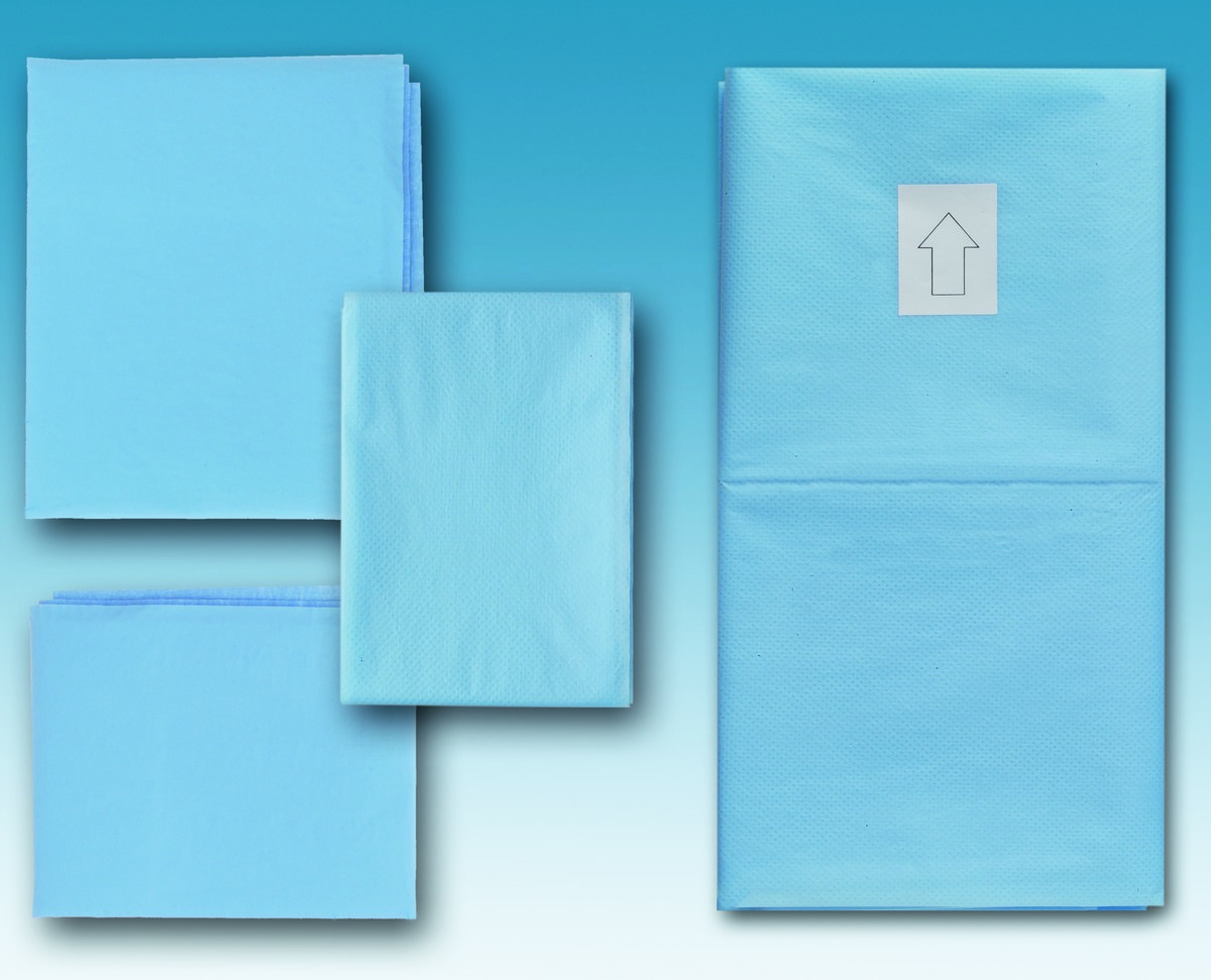 Champs de chirurgie Essential OMNIA - 100x150 - Lot de 25 Champs de chirurgie Essential OMNIA - 100x150 - Lot de 25