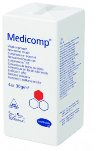 Compresses Medicomp HARTMANN - Non stériles - Lot de 100