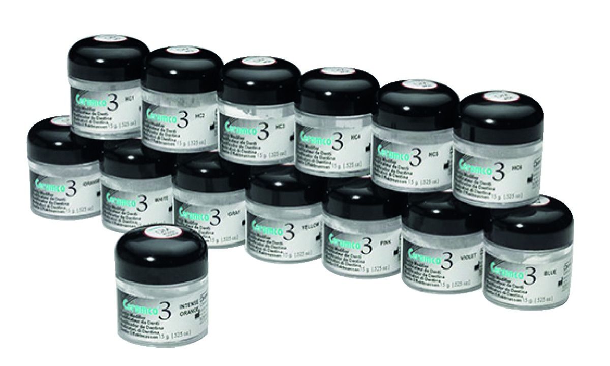 Ceramco 3 UGIN'DENTAIRE - Cristaux - Medium - Le pot de 10 g