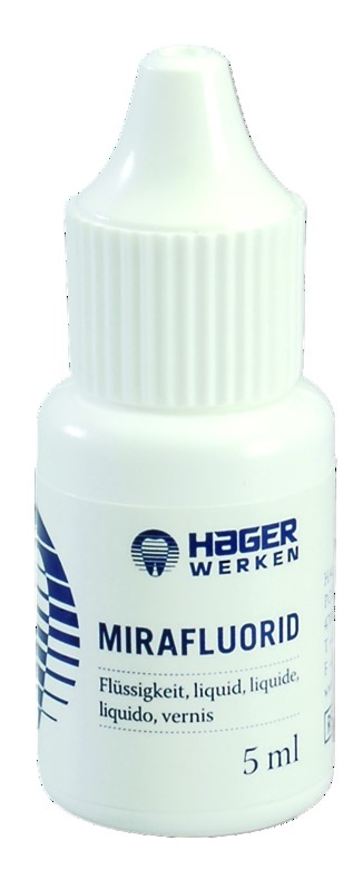 MIRAFLUORID VERNIS DE FLUOR 0,15% 5ML HAGER WERKEN MIRAFLUORID VERNIS DE FLUOR 0,15% 5ML HAGER WERKEN