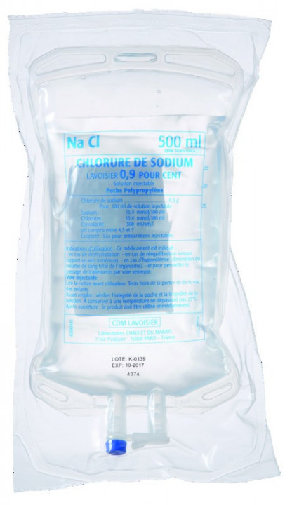 ** Serum Physiologique Nacl 0,9% 500Ml Cdm ** Serum Physiologique Nacl 0,9% 500Ml Cdm