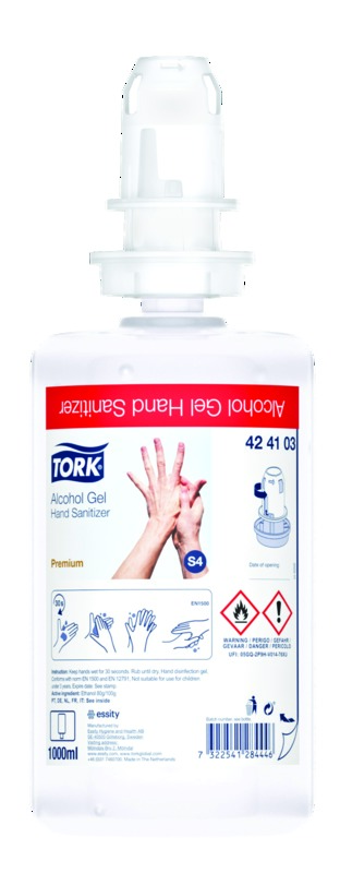 Gel Hydro Alcoolique Bidon 1L TORK Gel Hydro Alcoolique Bidon 1L TORK