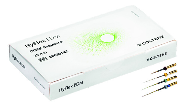 Limes Hyflex EDM OGSF COLTENE - Séquence - 25mm - Blister de 4 Limes Hyflex EDM OGSF COLTENE - Séquence - 25mm - Blister de 4