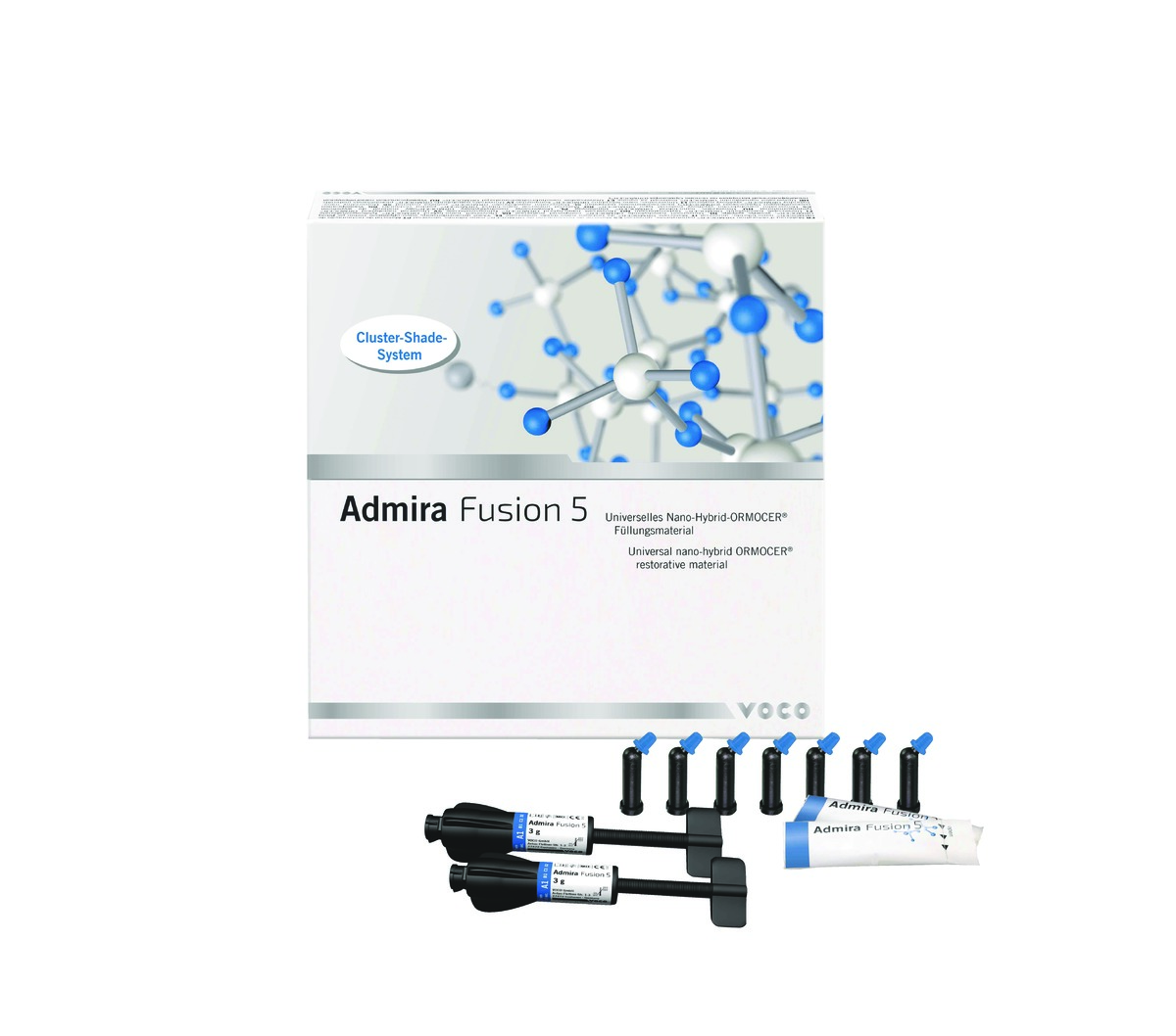 Admira Fusion 5 - Coffret test - 10 x 0,2g - VOCO Admira Fusion 5 - Coffret test - 10 x 0,2g - VOCO