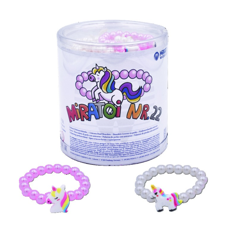 Bracelets Licornes - Rose et blanc - Miratoi - 50 - HAGER & WERKEN Bracelets Licornes - Rose et blanc - Miratoi - 50 - HAGER & WERKEN